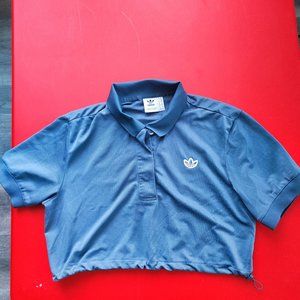 Vintage Adidas crop top women's size S baggy